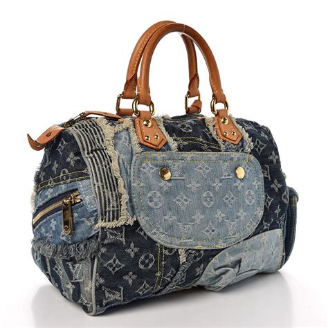 louis vuitton denim patchwork bag|louis vuitton denim 2022.